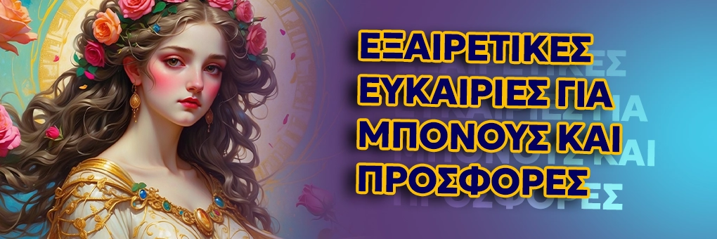 Εξαιρετικές ευκαιρίες για μπόνους και προσφορές